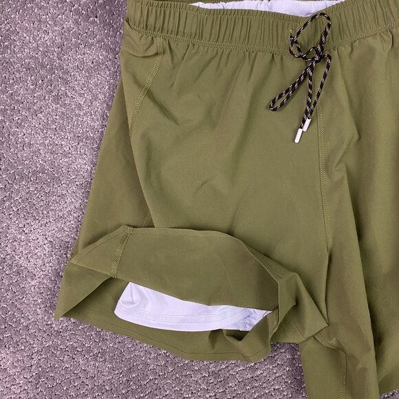 Stio CFS Drifter Shorts Men's M x 6" Olive Green Board Swim Hybrid Outdoor - Picture 10 of 15